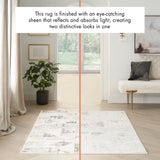 Nourison Glitz Glz04 Ivory/Multi Rug - Nourison - 99446134363
