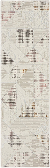 Nourison Glitz Glz04 Ivory/Multi Rug - Nourison - 99446134363