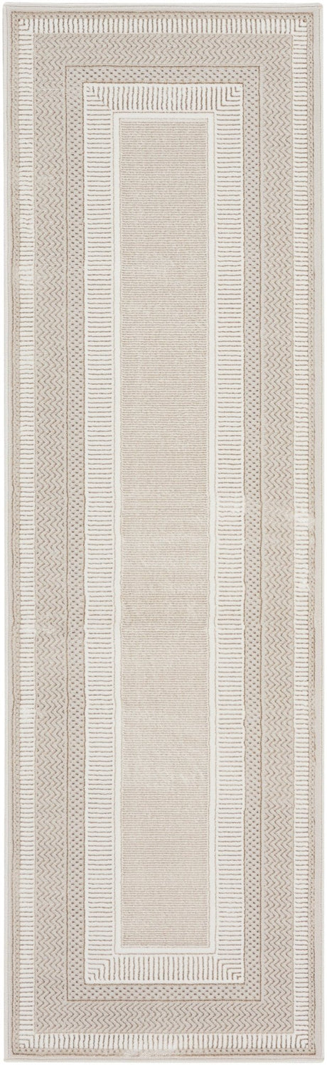 Nourison Glitz Glz07 Ivory Rug - Nourison - 99446134585