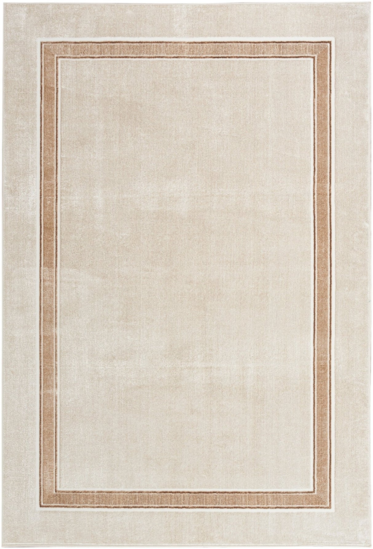 Nourison Glitz Glz08 Ivory Cream Rug - Nourison - 99446134677