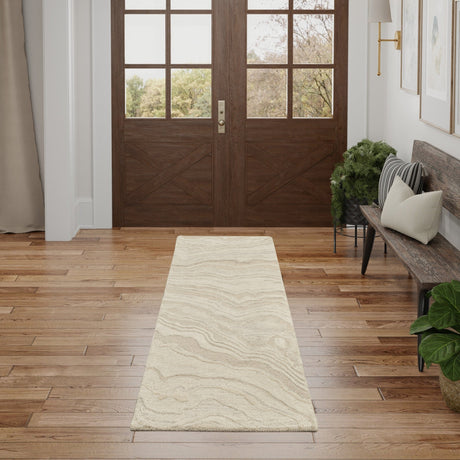 Nourison Graceful Gru01 Beige Rug - Nourison - 99446939050