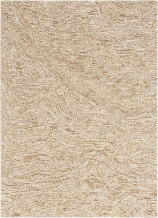 Nourison Graceful Gru01 Taupe Rug - Nourison - 99446939265