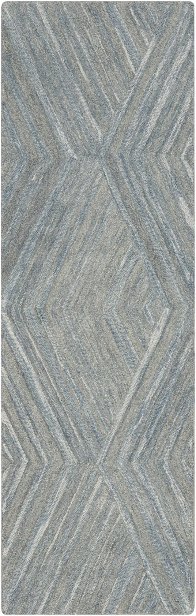 Nourison Graceful Gru03 Blue Rug - Nourison - 99446970671