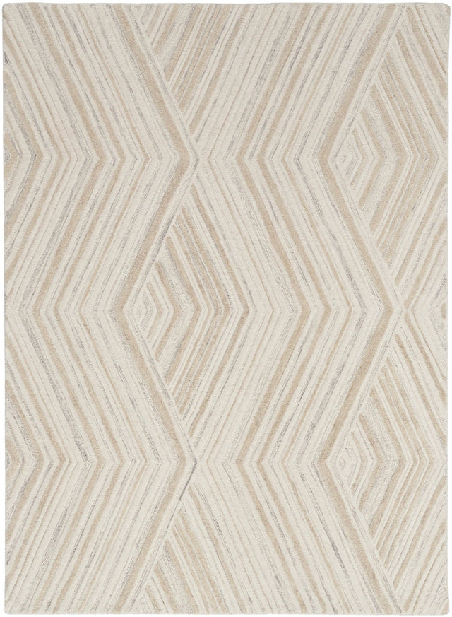 Nourison Graceful Gru03 Ivory Rug - Nourison - 99446970589