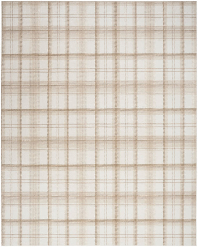 Nourison Grafix Grf03 Ivory Beige Rug - Nourison - 99446935618