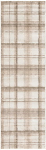 Nourison Grafix Grf03 Ivory Beige Rug - Nourison - 99446935625