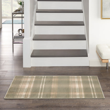 Nourison Grafix Grf03 Olive Rug - Nourison - 99446935656