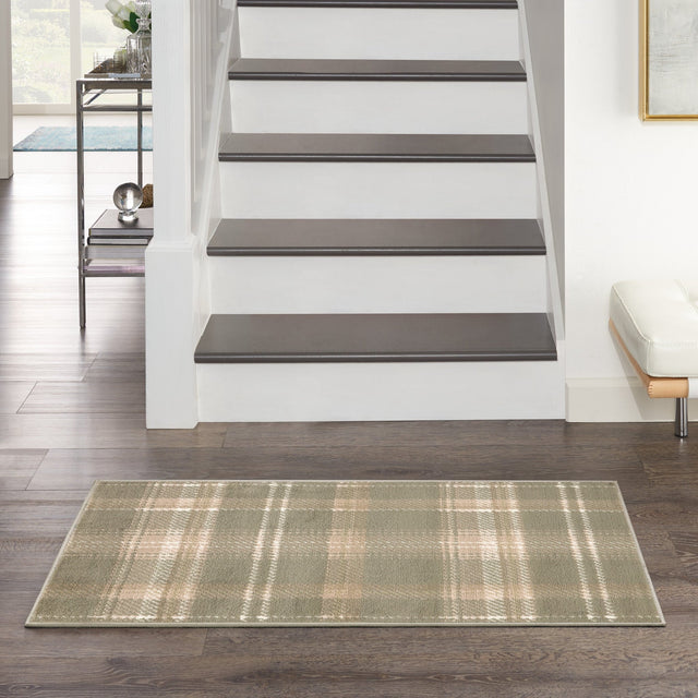 Nourison Grafix Grf03 Olive Rug - Nourison - 99446935656