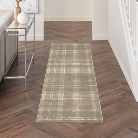 Nourison Grafix Grf03 Olive Rug - Nourison - 99446935663