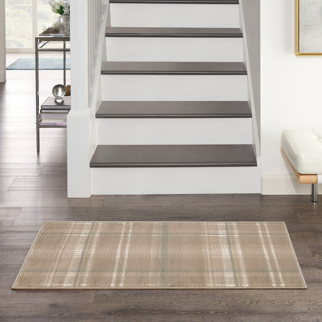 Nourison Grafix Grf03 Taupe Rug - Nourison - 99446935700