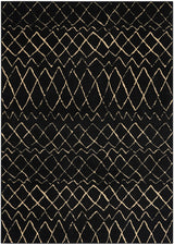 Nourison Grafix Grf04 Black Rug - Nourison - 99446809476