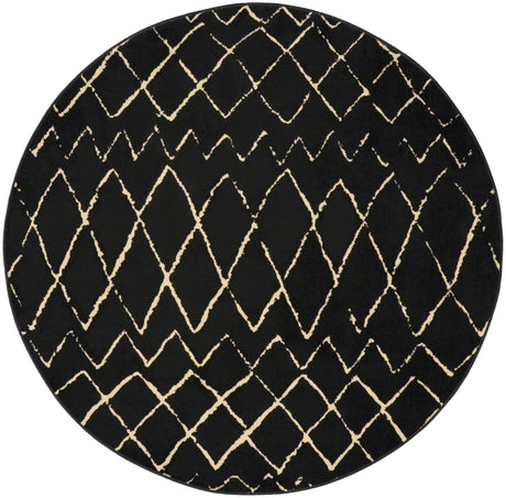 Nourison Grafix Grf04 Black Rug - Nourison - 99446809490