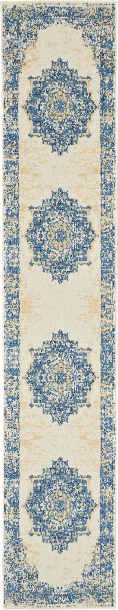 Nourison Grafix Grf14 White Rug - Nourison - 99446411730