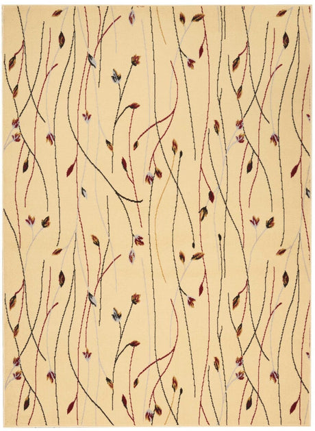 Nourison Grafix Grf15 Cream Rugs - Nourison - 99446810113