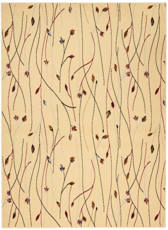 Nourison Grafix Grf15 Cream Rugs - Nourison - 99446810113