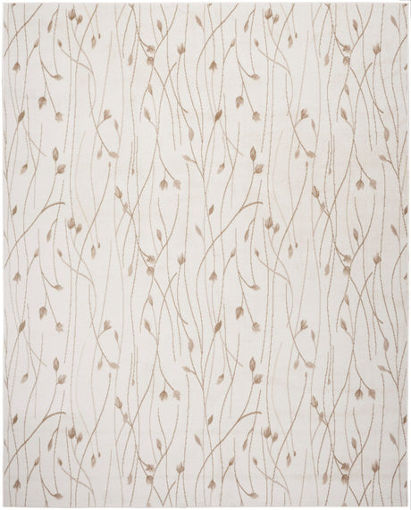 Nourison Grafix Grf15 Ivory Beige Rug - Nourison - 99446935854