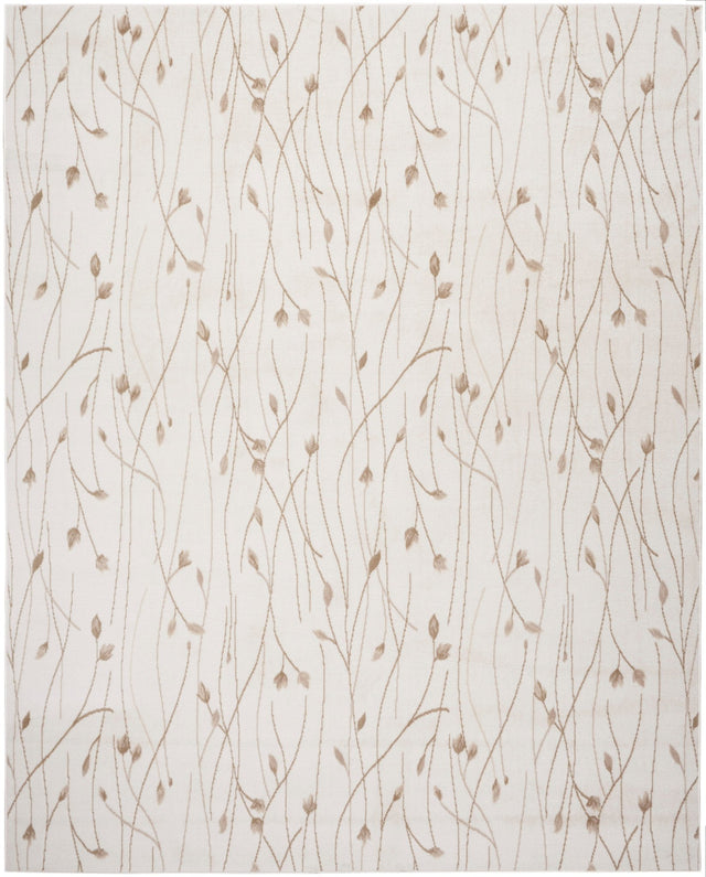 Nourison Grafix Grf15 Ivory Beige Rug - Nourison - 99446935854