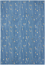 Nourison Grafix Grf15 Light Blue Rug - Nourison - 99446116246