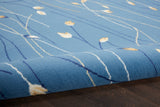 Nourison Grafix Grf15 Light Blue Rug - Nourison - 99446116246