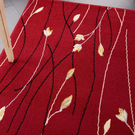 Nourison Grafix GRF15 Red Contemporary Area Rugs - 99446401151