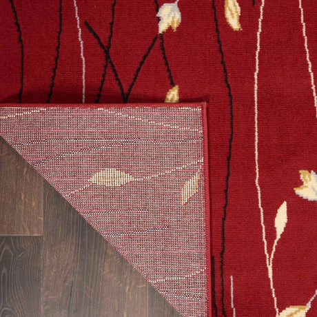 Nourison Grafix GRF15 Red Contemporary Area Rugs - 99446401151