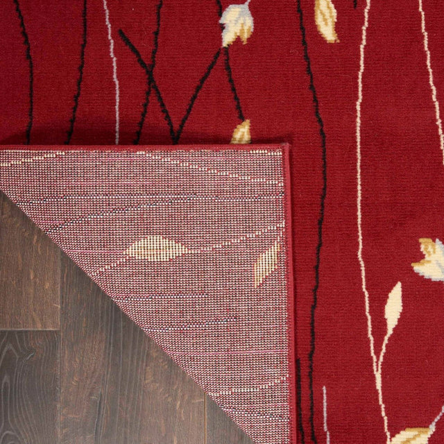 Nourison Grafix GRF15 Red Contemporary Area Rugs - 99446401151