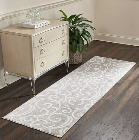 Nourison Grafix Grf19 Grey Rug - Nourison - 41192