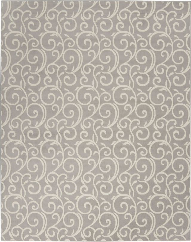 Nourison Grafix Grf19 Grey Rug - Nourison - 99446810175