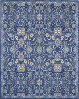 Nourison Grafix Grf24 Navy Rug - Nourison - 99446472236