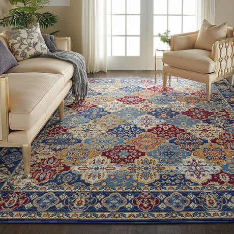 Nourison Grafix Grf31 Multicolor Rugs - Nourison - 99446809636