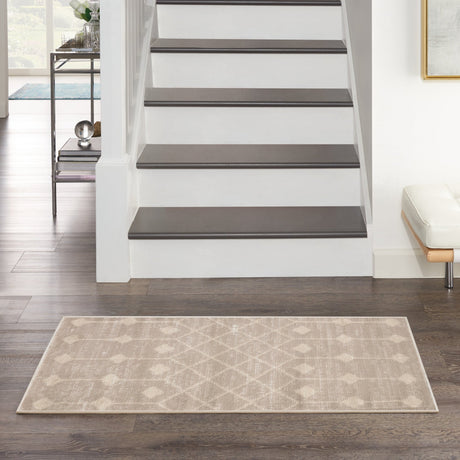 Nourison Grafix Grf37 Beige Rug - Nourison - 99446935946