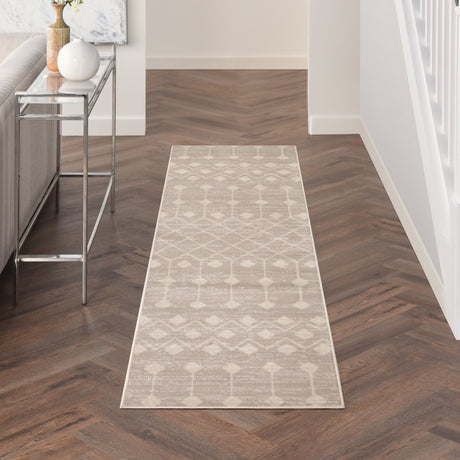 Nourison Grafix Grf37 Beige Rug - Nourison - 99446935946