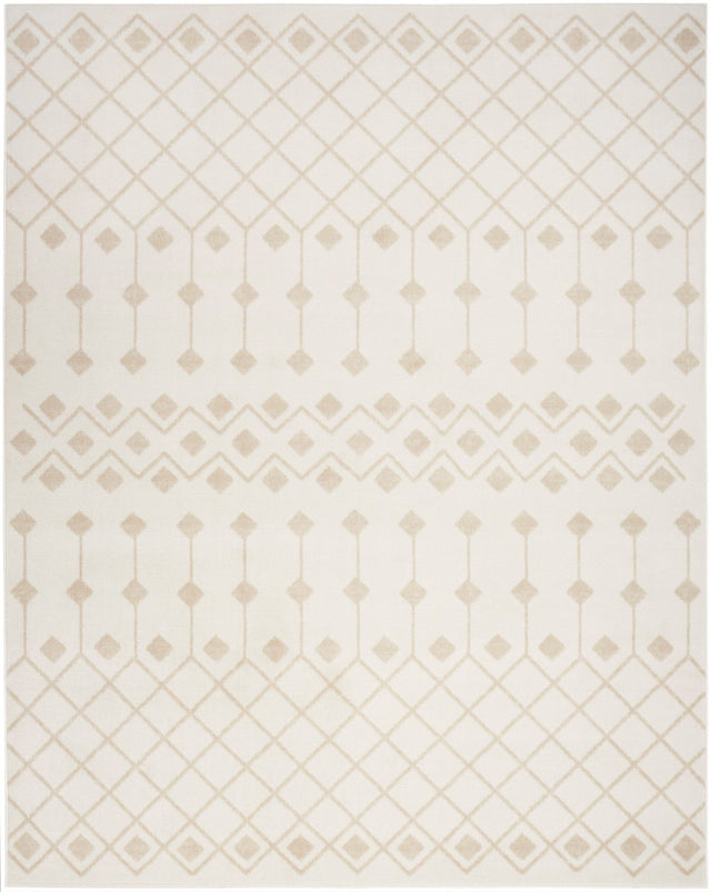 Nourison Grafix Grf37 Ivory Beige Rug - Nourison - 99446935977