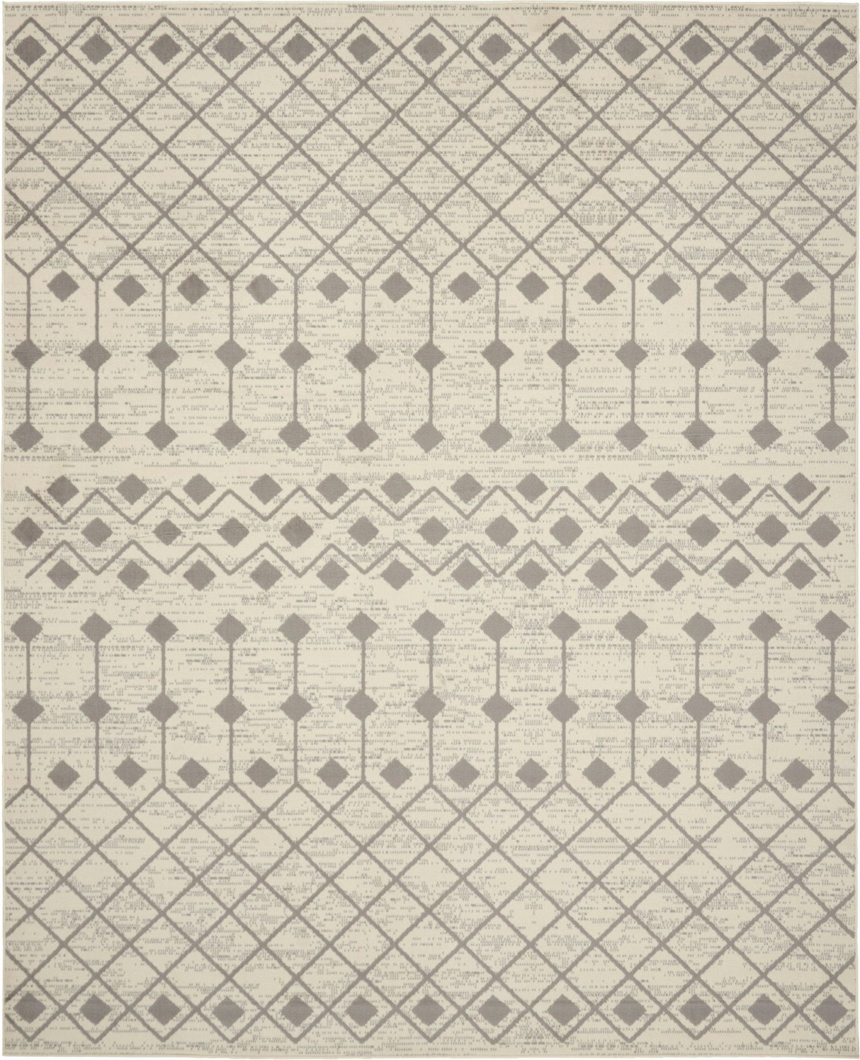 Nourison Grafix Grf37 Ivory/Grey Rugs - Nourison - 99446753151