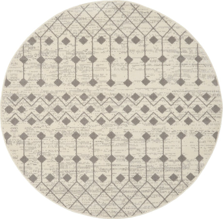 Nourison Grafix Grf37 Ivory/Grey Rugs - Nourison - 99446753175