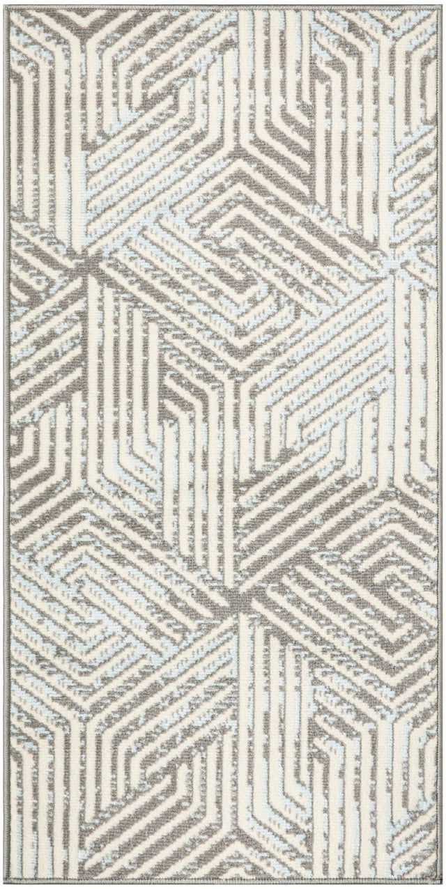 Nourison Grafix Grf39 Grey Rug - Nourison - 99446906991