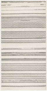 Nourison Grafix Grf41 Ivory Grey Rug - Nourison - 99446907073