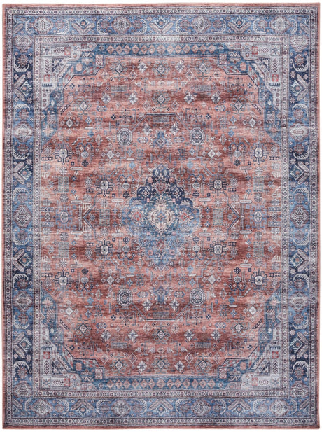 Nourison Grand Washables Grw01 Blue Multicolor Rug - Nourison - 99446102218