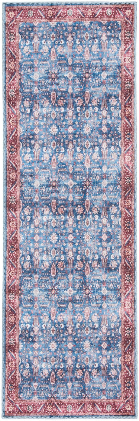 Nourison Grand Washables Grw06 Blue Brick Rug - Nourison - 99446111562