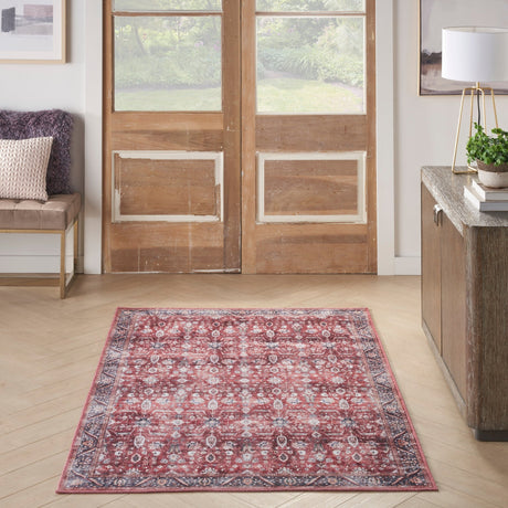 Nourison Grand Washables Grw06 Brick Ivory Rug - Nourison - 99446111746