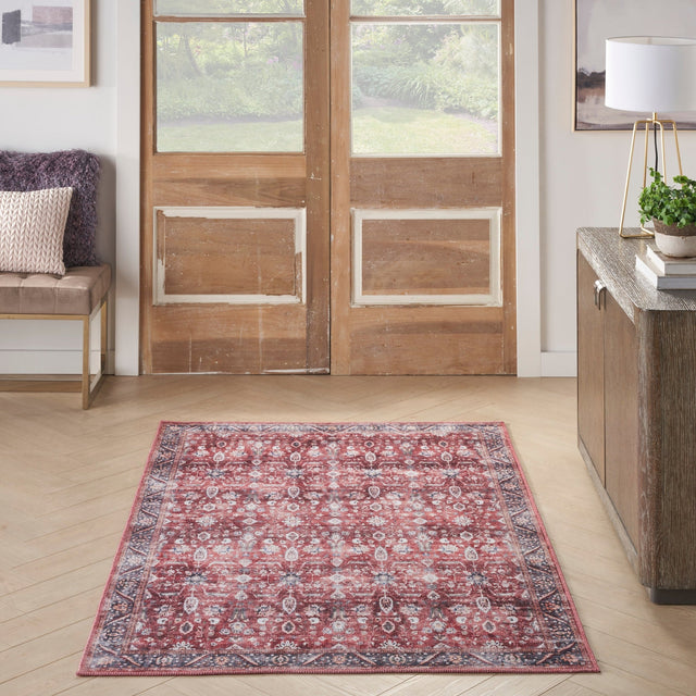 Nourison Grand Washables Grw06 Brick Ivory Rug - Nourison - 99446111746