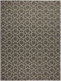 Nourison Horizon Indoor/Outdoor HOZ01 Charcoal Contemporary Area Rugs