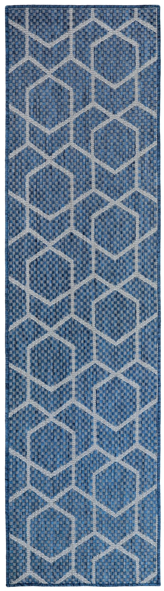 Nourison Horizon Indoor/Outdoor HOZ01 Denim Contemporary Area Rugs