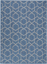 Nourison Horizon Indoor/Outdoor HOZ01 Denim Contemporary Area Rugs