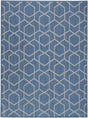 Nourison Horizon Indoor/Outdoor HOZ01 Denim Contemporary Area Rugs