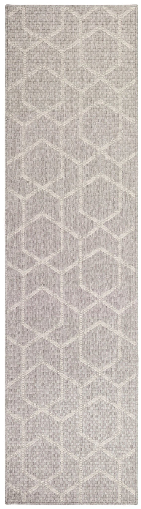 Nourison Horizon Indoor/Outdoor HOZ01 Grey Contemporary Area Rugs
