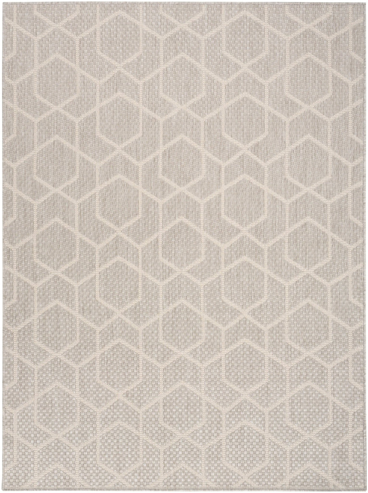 Nourison Horizon Indoor/Outdoor HOZ01 Grey Contemporary Area Rugs