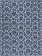 Nourison Horizon Indoor/Outdoor HOZ01 Navy Contemporary Area Rugs
