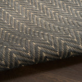 Nourison Horizon Indoor/Outdoor HOZ02 Charcoal Contemporary Area Rugs - 841491127667