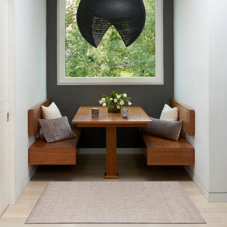 Nourison Horizon Indoor/Outdoor HOZ02 Grey Contemporary Area Rugs